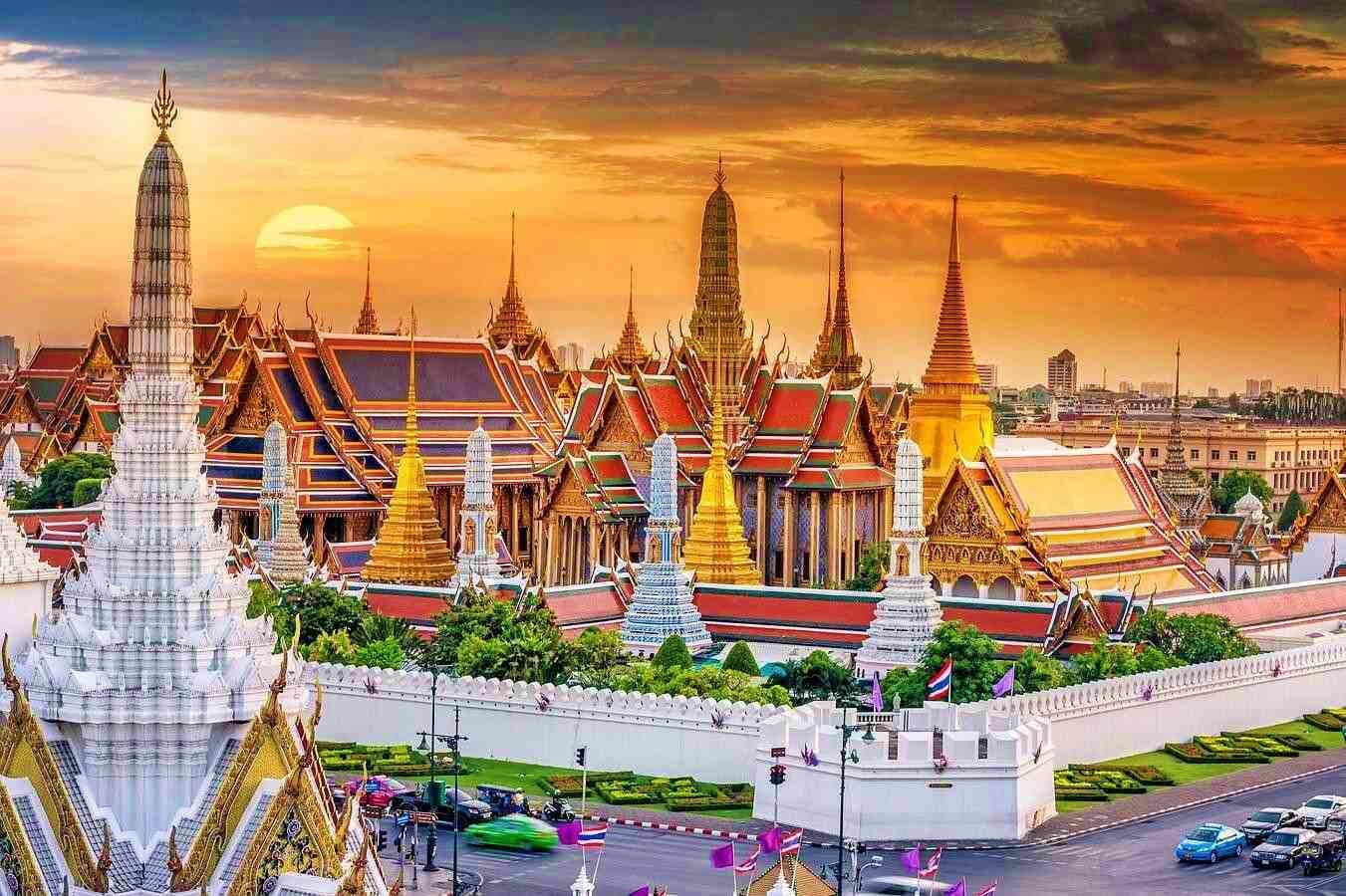 Departure from Bangkok